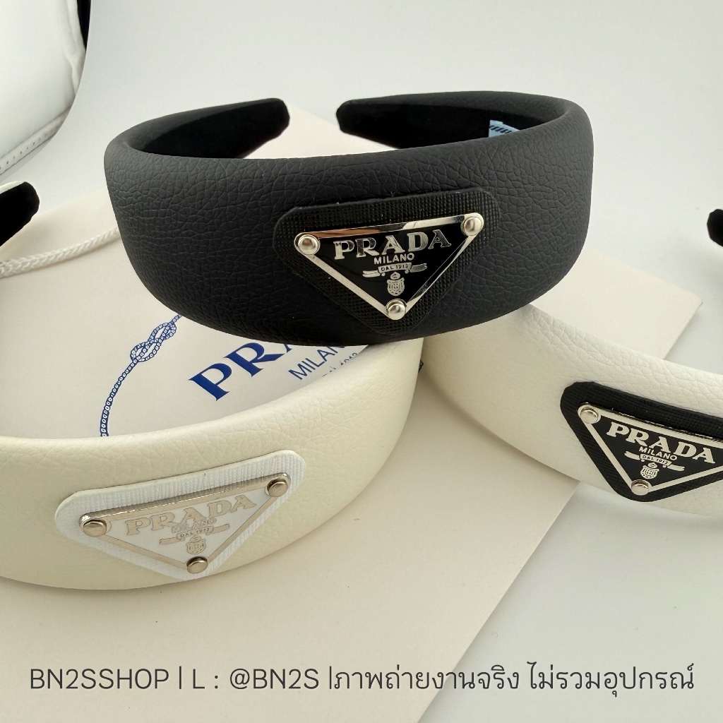 ที่คาดผมงานหนัง หนัง PD Saffanio ติดโลโก้ดเพลท มี 2 ให้เลือก งานปั๊ม งานป้ายแบรนด์ พร้อมส่ง หนังดี ทรงสวย