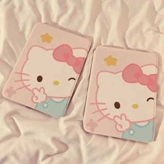 🚚พร้อมส่ง🚚เคส Samsung Galaxy Tab S9 FE S10+ S10 FE S8 Hellokitty มีที่ใส่ปากกา A9 S9 FE+ A9 S9 S7 FE