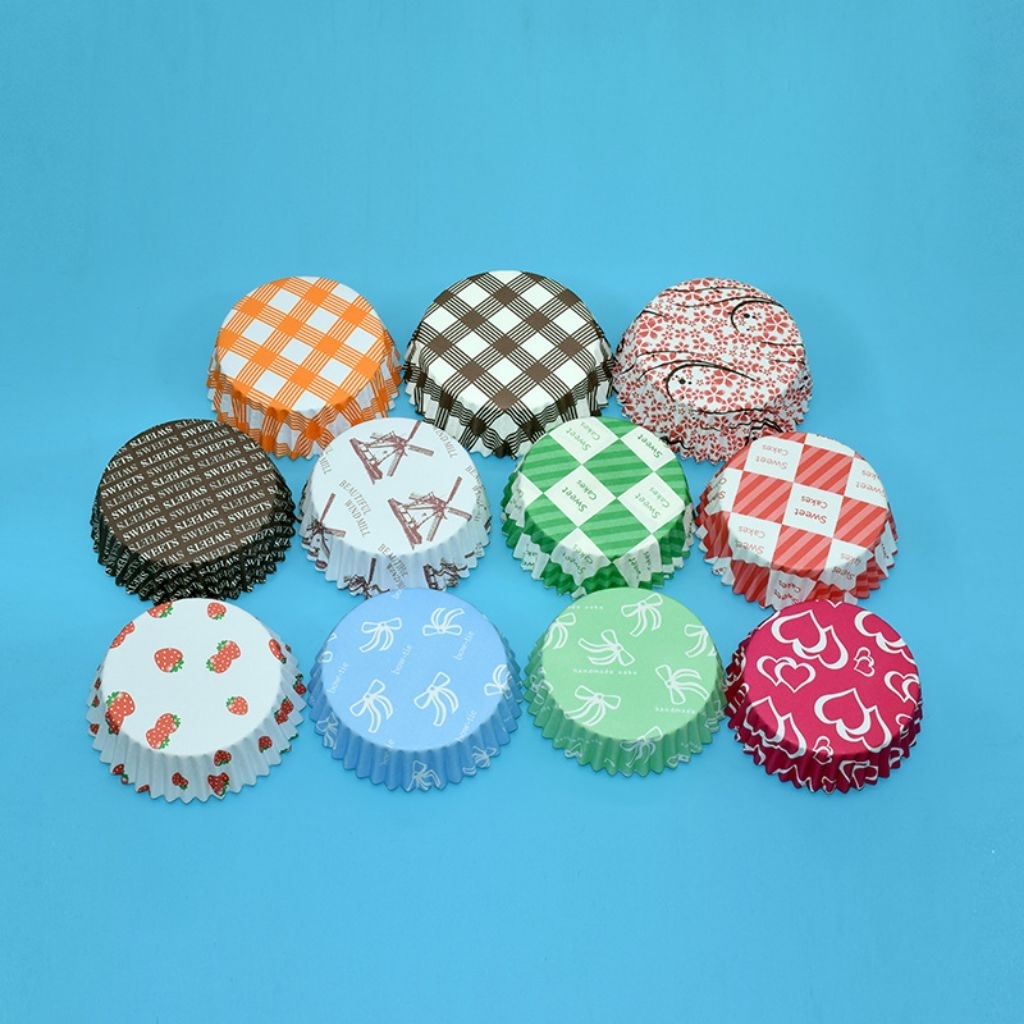 กระทงอบขนม ทรงกลม300 (8/9/11/14) ถ้วยกระดาษทรงกลม อบได้เลยไม่ต้องรอง)ถ้วยกระดาษรองอบขนมปัง มีเคลือบมัน - รูปที่ 3