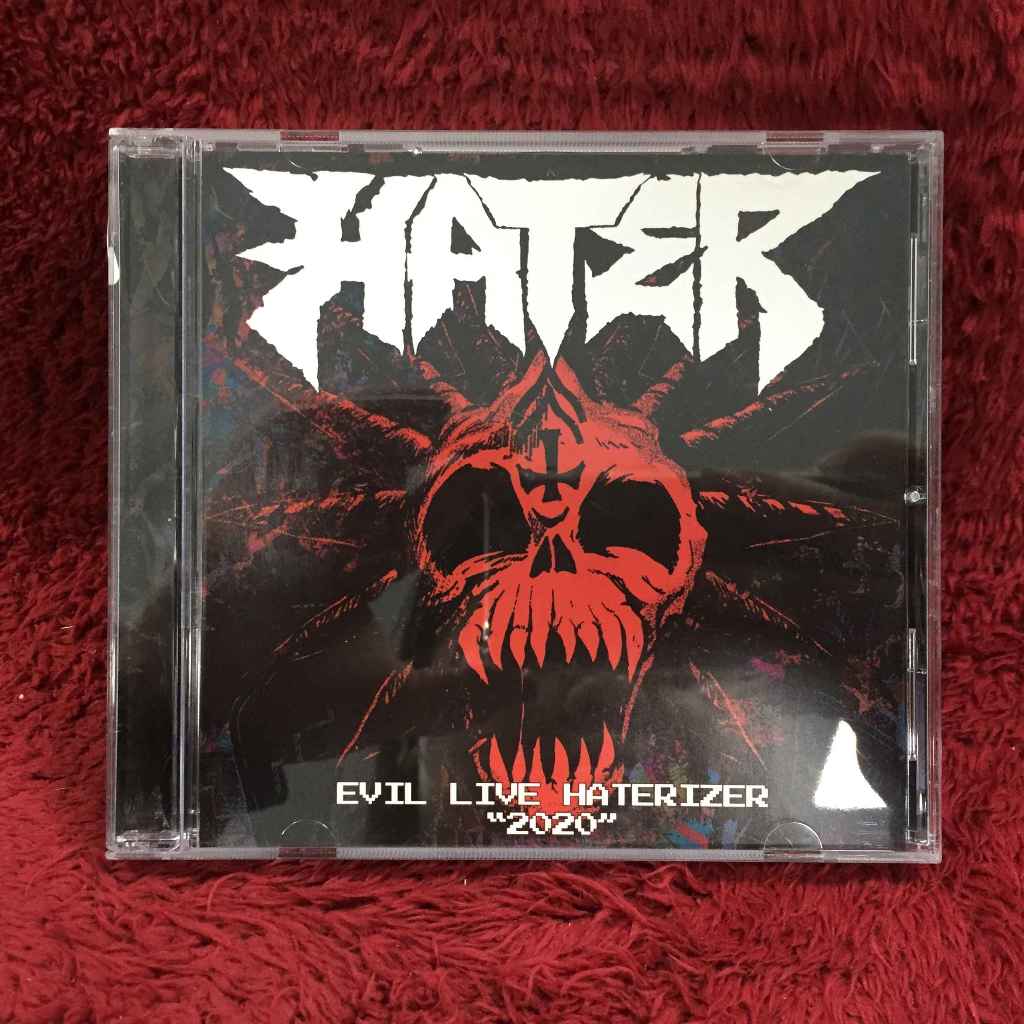CD Hater – Evil Live Haterizer สภาพตามรูปปก EA34-39