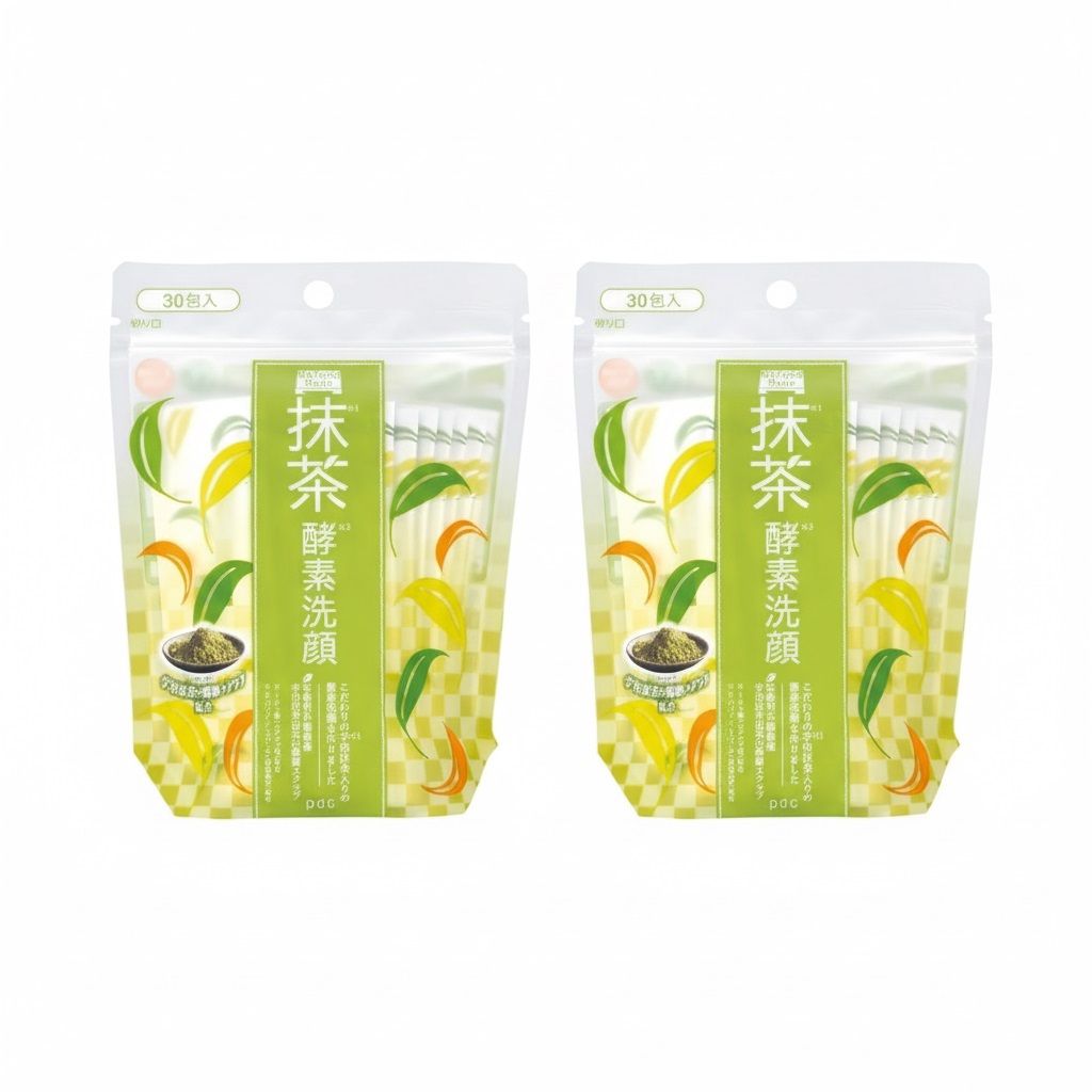 PDC Wafood Uji Matcha Enzyme Face Wash โฟมล้างหน้าเอนไซม์ชาเขียวญี่ปุ่น