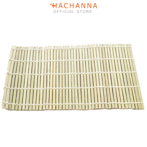 เสื่อม้วนซูชิซี่เหลี่ยม 24x24 ซม. / 27x27 ซม. เสื่อไม้ไผ่ เสื่อม้วนซูชิญี่ปุ่น