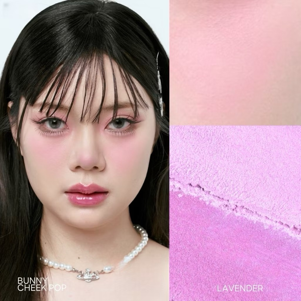 KAGE BUNNY CHEEK POP & BROWNIE SHADING POWDER สี Lavender