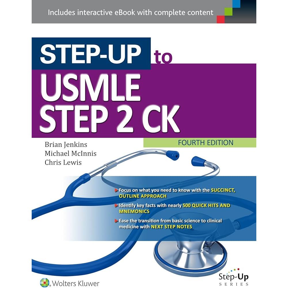 หนังสือ Step-Up to USMLE Step 2 CK ed 4/2016