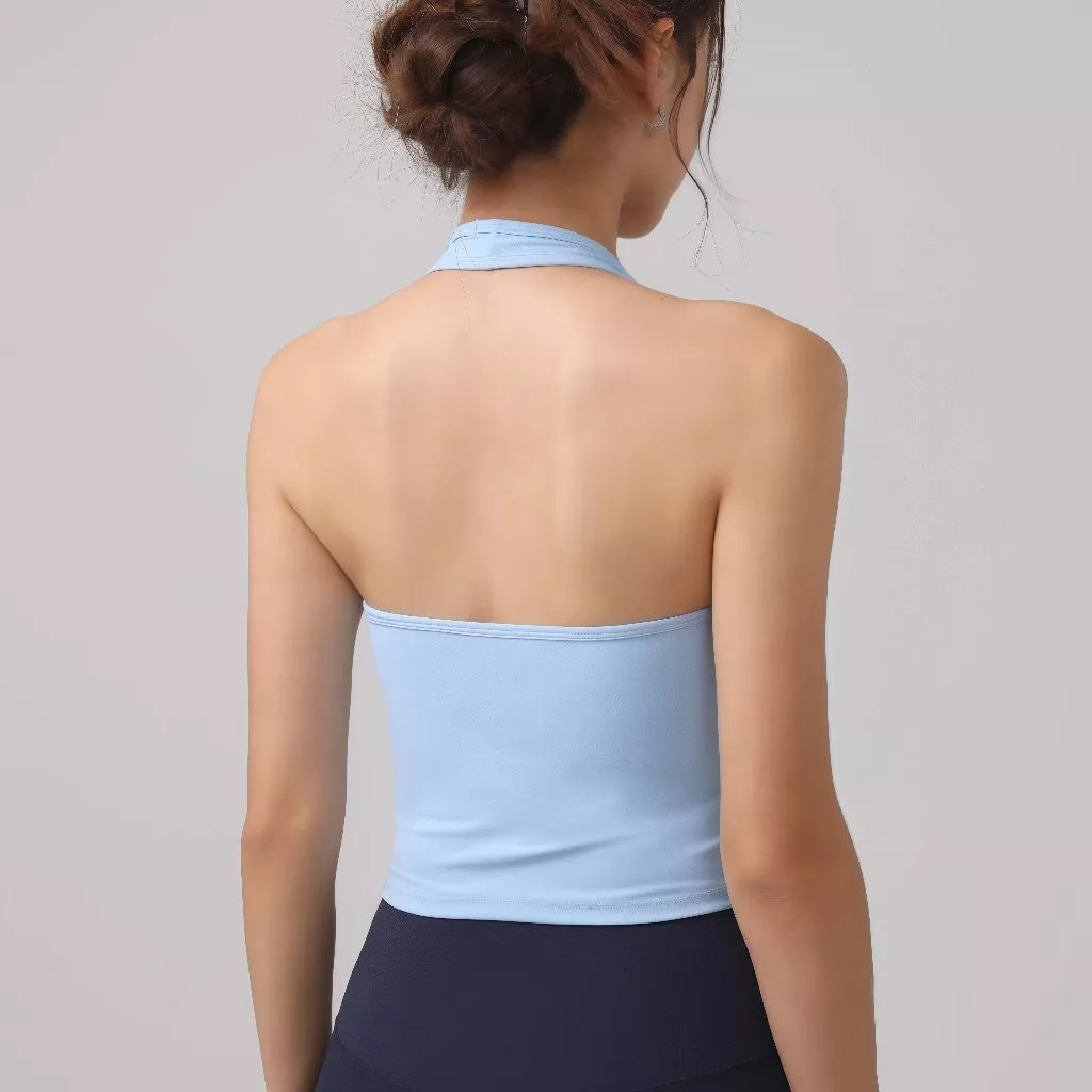 FitYoga เสื้อโยคะแขวนคอ สาว brassière สปอร์ต หลังสวย ฝึกฟิตเนส thumbnail 6