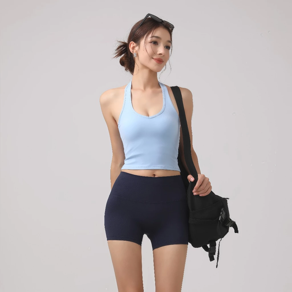 FitYoga เสื้อโยคะแขวนคอ สาว brassière สปอร์ต หลังสวย ฝึกฟิตเนส thumbnail 4