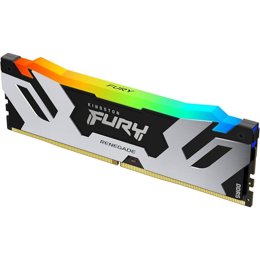 16GB (16GBx1) DDR5 6400MHz RAM KINGSTON FURY RENEGADE DDR5 RGB
