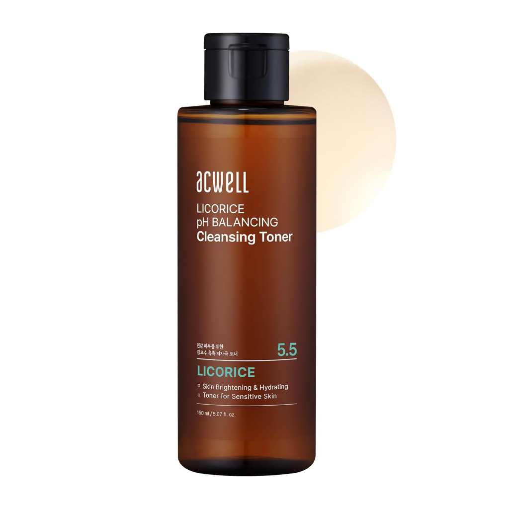(ACWELL) Licorice PH Balancing Cleansing Toner 150ml pH 5.5 ทำความ