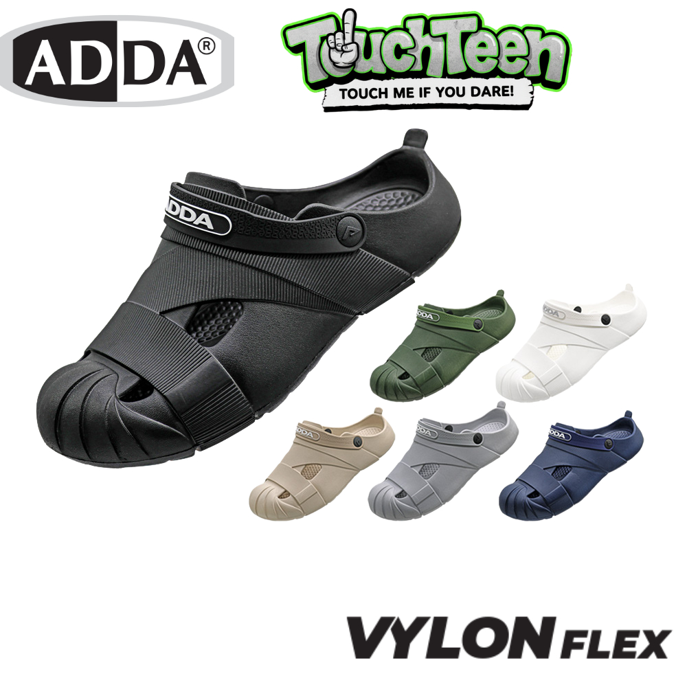ADDA 5CH01-M1 (หัวโต)ชาย EVA Foam นุ่ม เบา ระบายอากาศ เดินสบาย ไม่เหม็นอับ (7-10)TouchTeen!พร้อมส่ง!