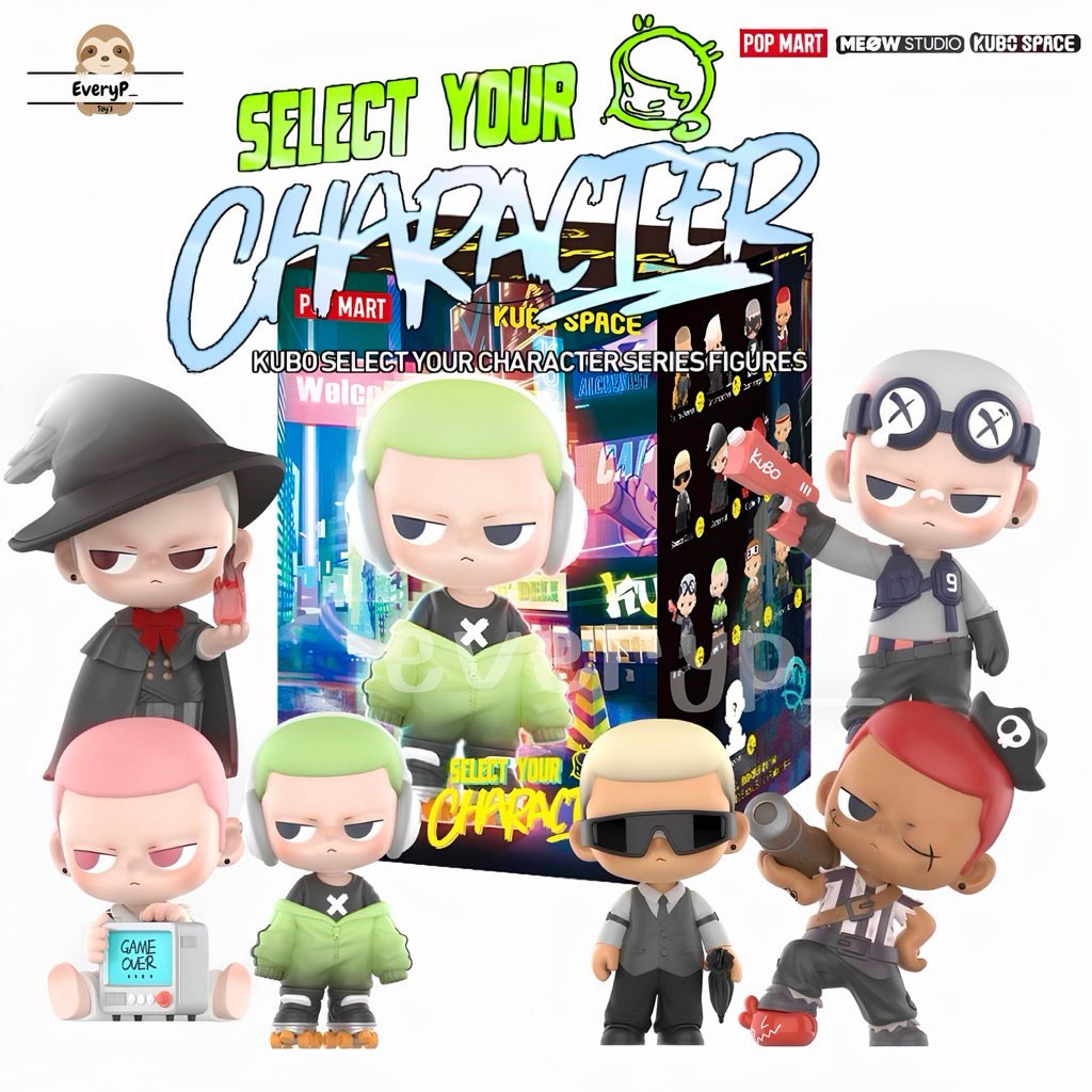 (ส่งด่วน) กล่องสุ่ม Kubo V2 🎧 KUBO Select Your Character Series Figures คูโบ้
