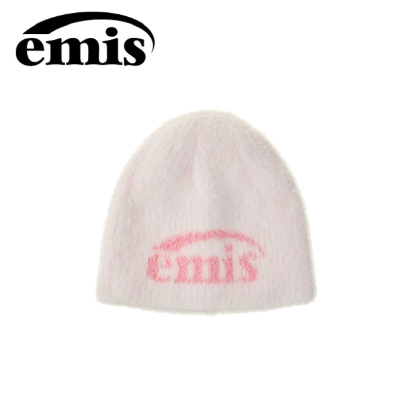 EMIS LANSHOP NEW STANDARD PLUSH KNITTED HAT hatหมวกเย็น / หมวกฤดูหนาว / หมวกถัก 2Color