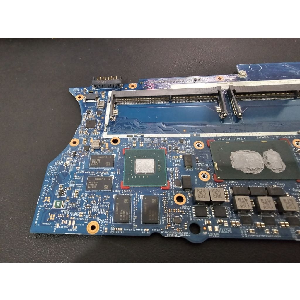 เมนบอร์ดโน๊ตบุ๊ค HP X360 14-BA CPU I5 8250U การ์ดจอ Nvidia 940MX