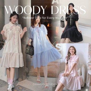 📍พร้อมส่ง1-2วัน📍 woody dress เดรสผู้หญิงมีกระดุมหน้าทรงovers…