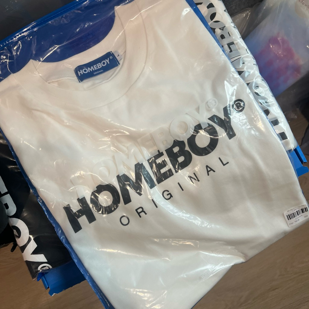 (สินค้าใหม่ มือ 1 ทุกชิ้น) เสื้อ Homeboy original แยกขายจาก boxset เก่งน้ำปิง