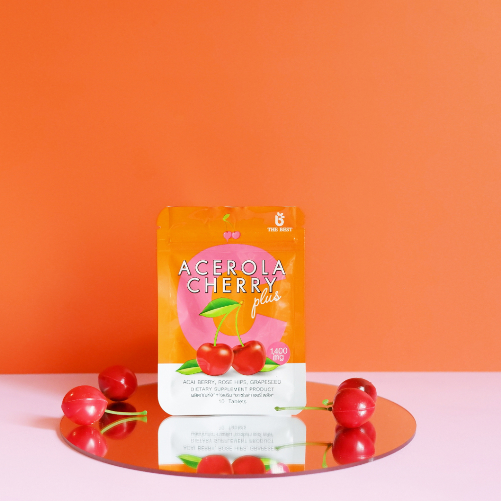 {3ซอง30เม็ด}วิตามินหน้าเงาเกาหลี Acerola Cherry Plusทานทุกวันผิวสวยสดชื่นสดใสทุกวัน - รูปที่ 5