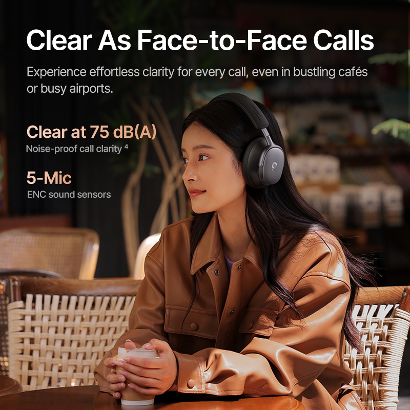 [ ประกันศูนย์ไทย ] Baseus Inspire XH1 หูฟังไร้สายAdaptive ANC , Sound by Bose , Dolby Audio - รูปที่ 2