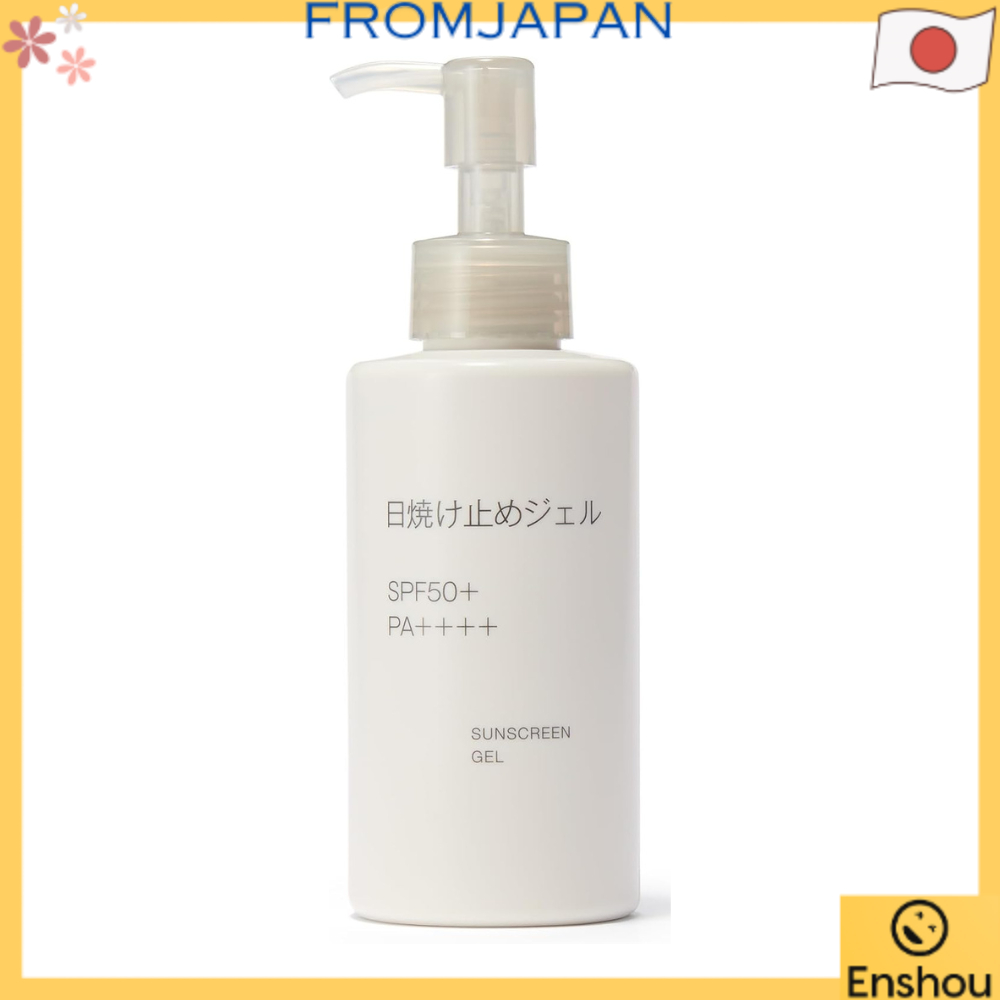 [Direct from japan] MUJI Sunscreen Gel SPF50+ 150mL 02124373