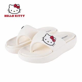 Hello Kitty รองเท้าลำลองผู้หญิง รองเท้าแตะคิตตี้ รองเท้าแตะคีบ พื้นหนา กันลื่น ยางEVA รุ่นKTP-042