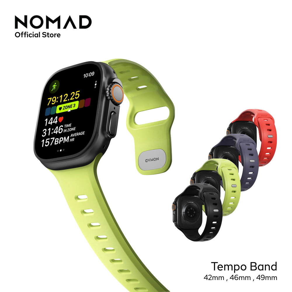 NOMAD สายนาฬิกา Tempo Band ใช้สำหรับ Apple Watch ขนาด 42mm 46mm 49mm