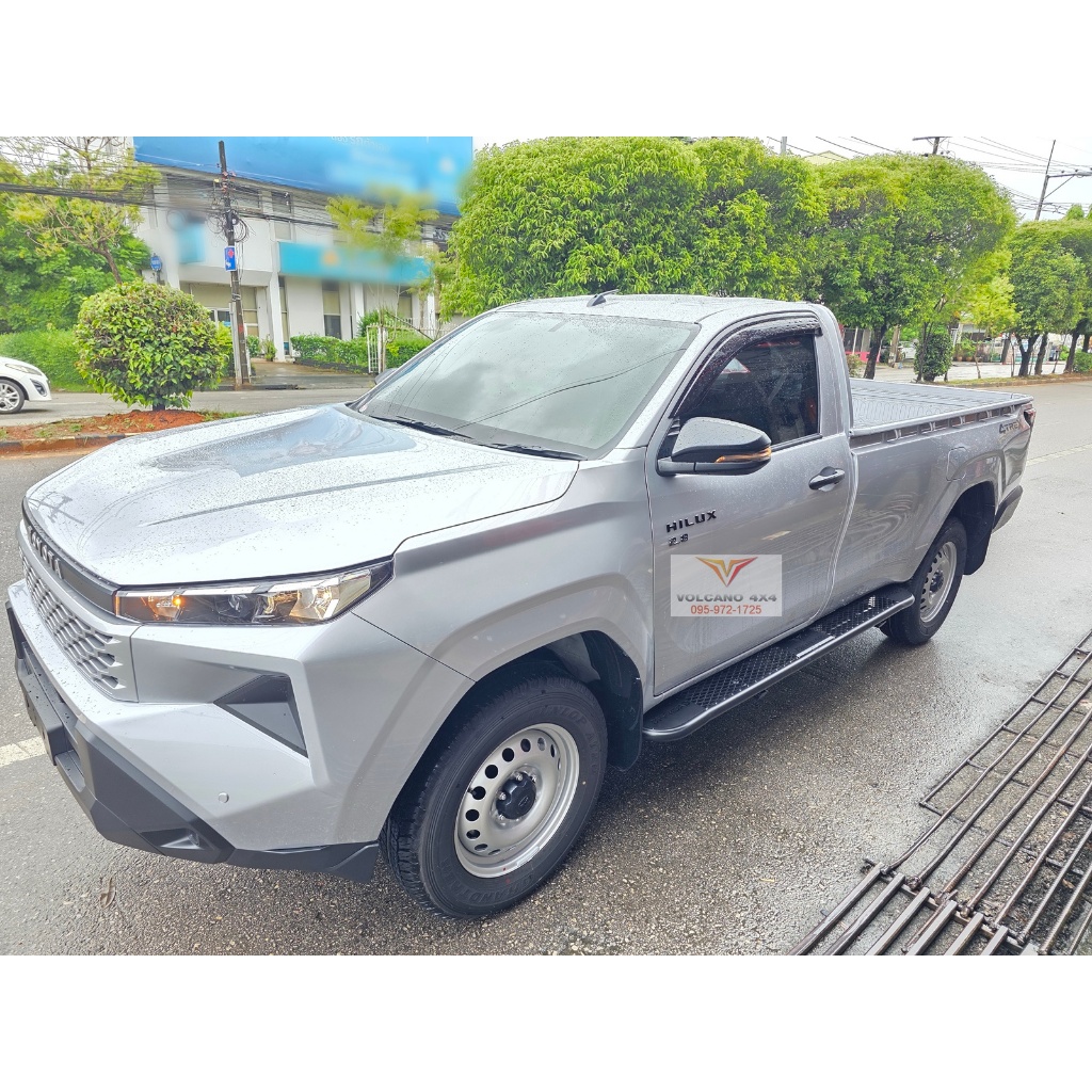 บันไดข้างออฟโรดไฮลักซ์ทราโว่ 2025-2027 v1 ยาว 210cm บันไดข้างเหล็ก hilux travo 4x4 off road side step