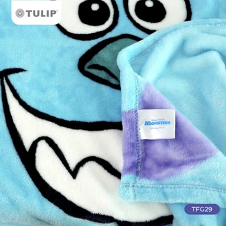 Tulip Fleece ผ้าห่มฟลีซ Monster Inc มอนสเตอร์ อิงค์ TFG29 ลิขสิทธิ์แท้ ดิสนีย์ พกพาสะดวก