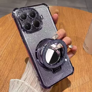 เคสใส กันเลนส์กล้อง สำหรับ Xiaomi Mi17T Mi17Tpro Mi15T Pro / Mi15TPro ขอบสี Case TPU กันกระแทก