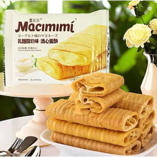 พร้อมส่ง ‼️Macimimi โรลกรอบฮ่องกง โรลไข่เค็มฮ่องกง ไส้ไข่เค็ม รสชีส นำเข้าจากต่างประเทศ