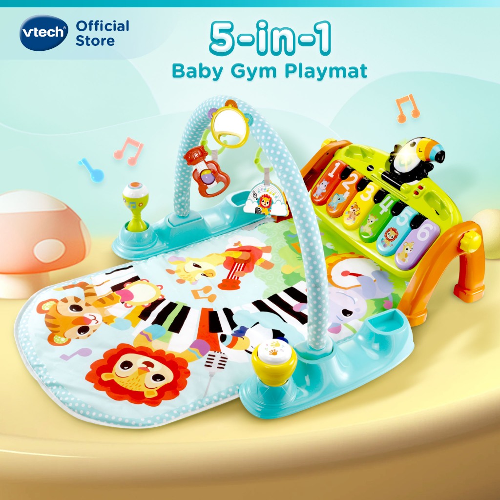 Vtech 5-IN-1 TOUCAN TUNES PLAY GYM ของเล่นเด็ก แผ่นรองเล่น [80-579503]