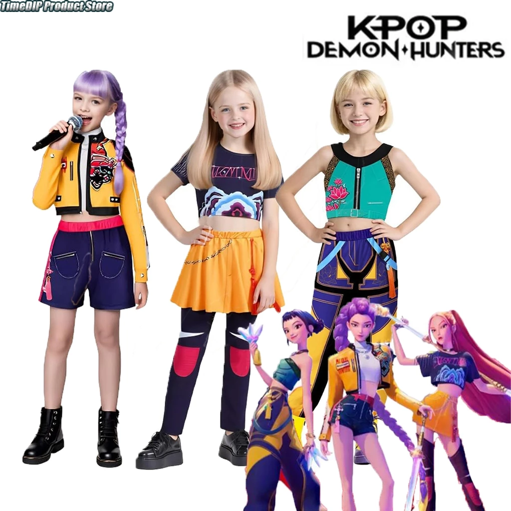 ชุดคอสเพลย์ Mira Rumi Zoey Demon Hunters