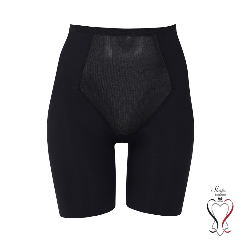Wacoal Shape Beautifier Hips Up Shape กางเกงยกสะโพก รุ่น WY1179 สีดำ (BL)