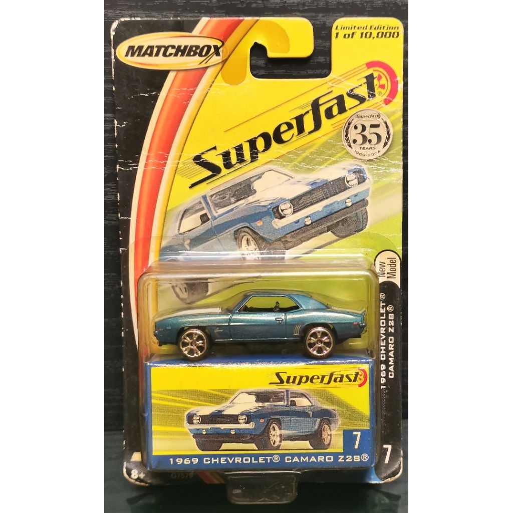 Matchbox Superfast -1969 Chevrolet Camaro Z28