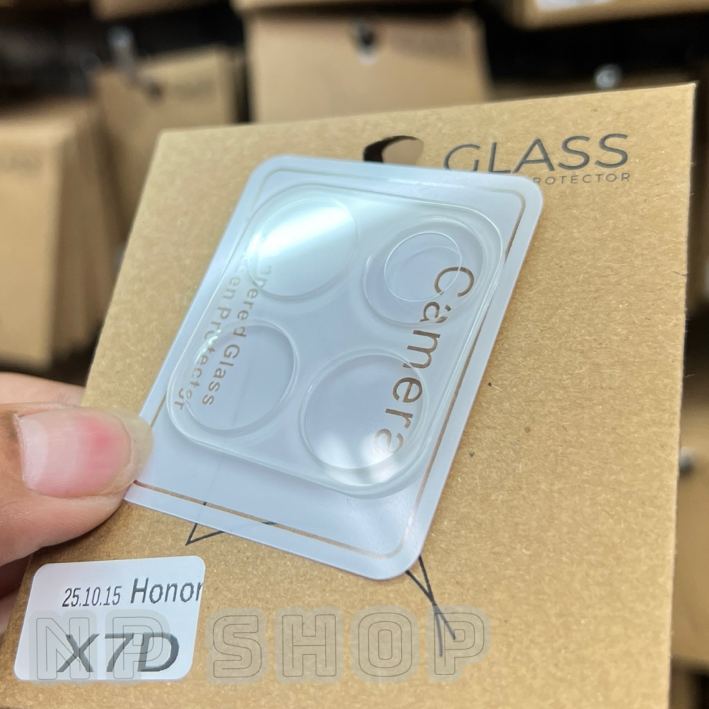 ฟิล์มกระจกเลนส์กล้อง รุ่น Honor X7D ตรงรุ่น 3D (เเบบใส)   ฟิล์มกระจะติดเลนส์มือถือ พร้อมส่งจากไทย - รูปที่ 3