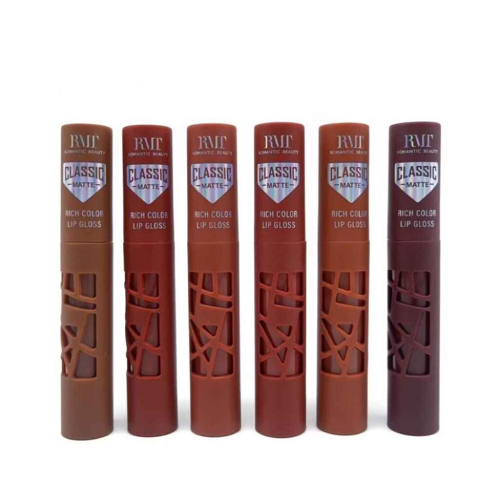 โทนสวย Matte Lip Gloss ลิควิดลิปแมทต์ สีชัด เข้ม กลบสีริมฝีปากแนบสนิท 6เฉดสี