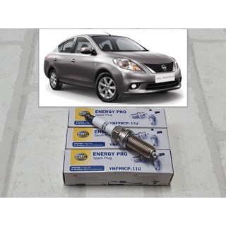 หัวเทียน Nissan Almera N17 ( 2011 - 2019 ) จำนวน 3 หัว ขั้วย…