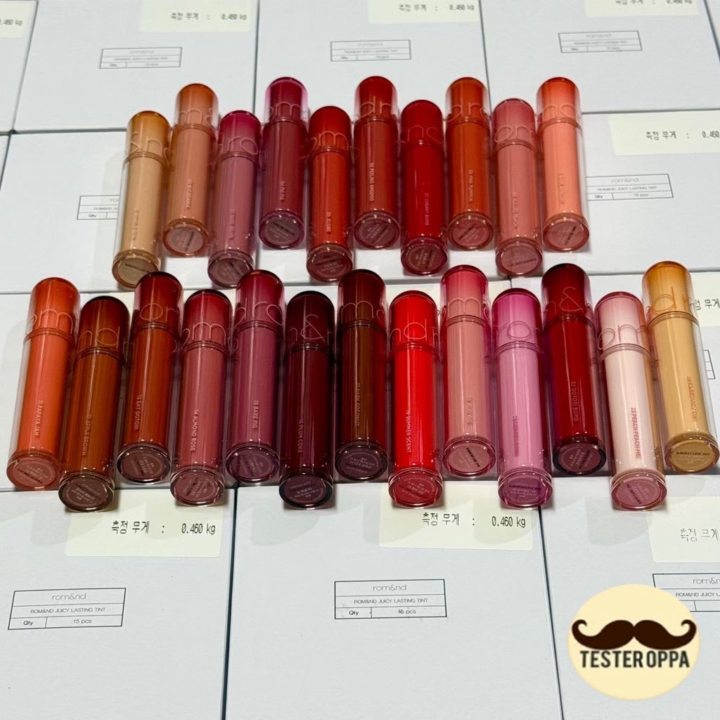 รุ่นใหม่ rom&nd THE JUICY LASTING TINT 3.5g // Rom&nd THE JUICY (แท้/พร้อมส่ง)