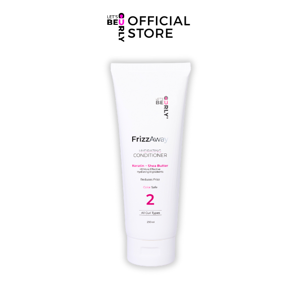 Let's Be Curly ครีมนวดผม สำหรับผมหยิกและผมดัด FrizzAway Premium 250ml