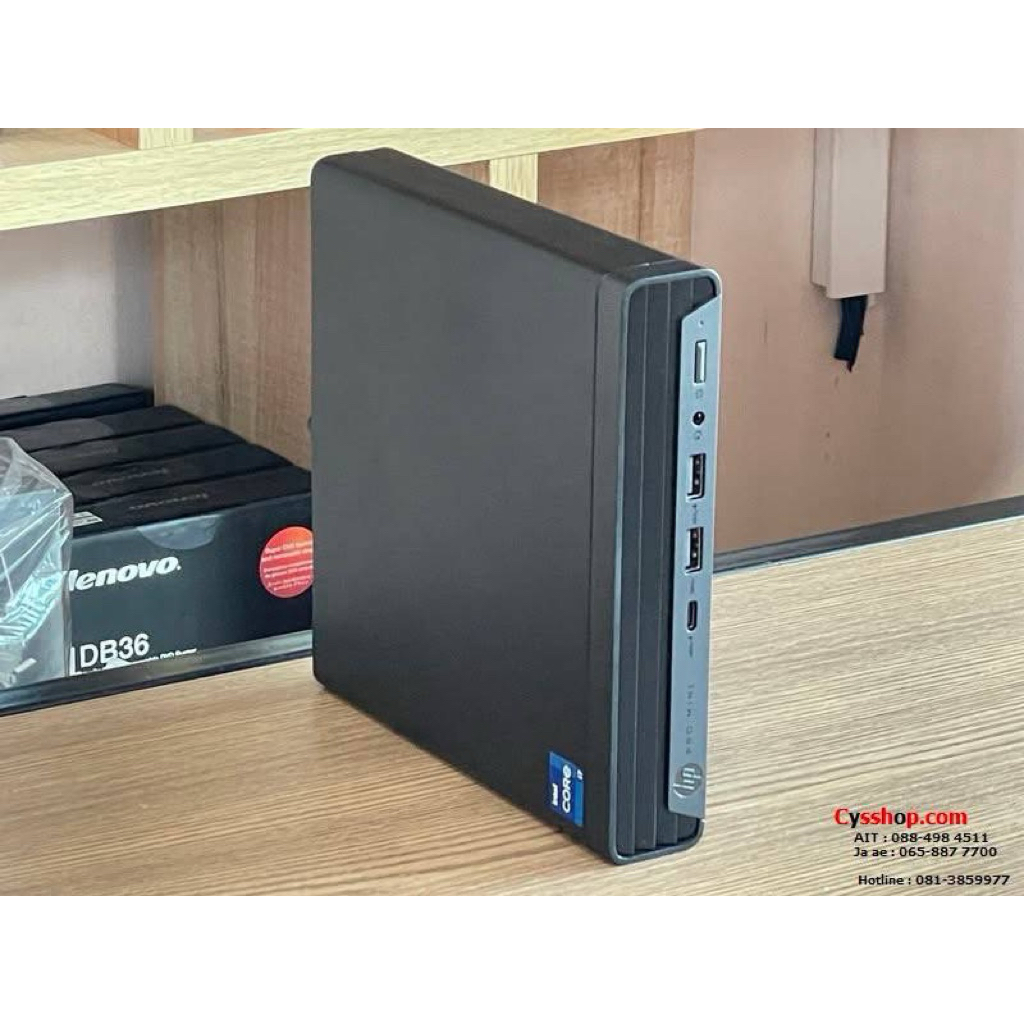 HP Pro 400 G9 Desktop Mini i7-12700T SSD 256GB M2 RAM16GB Win 11 Pro สินค้ามือสอง