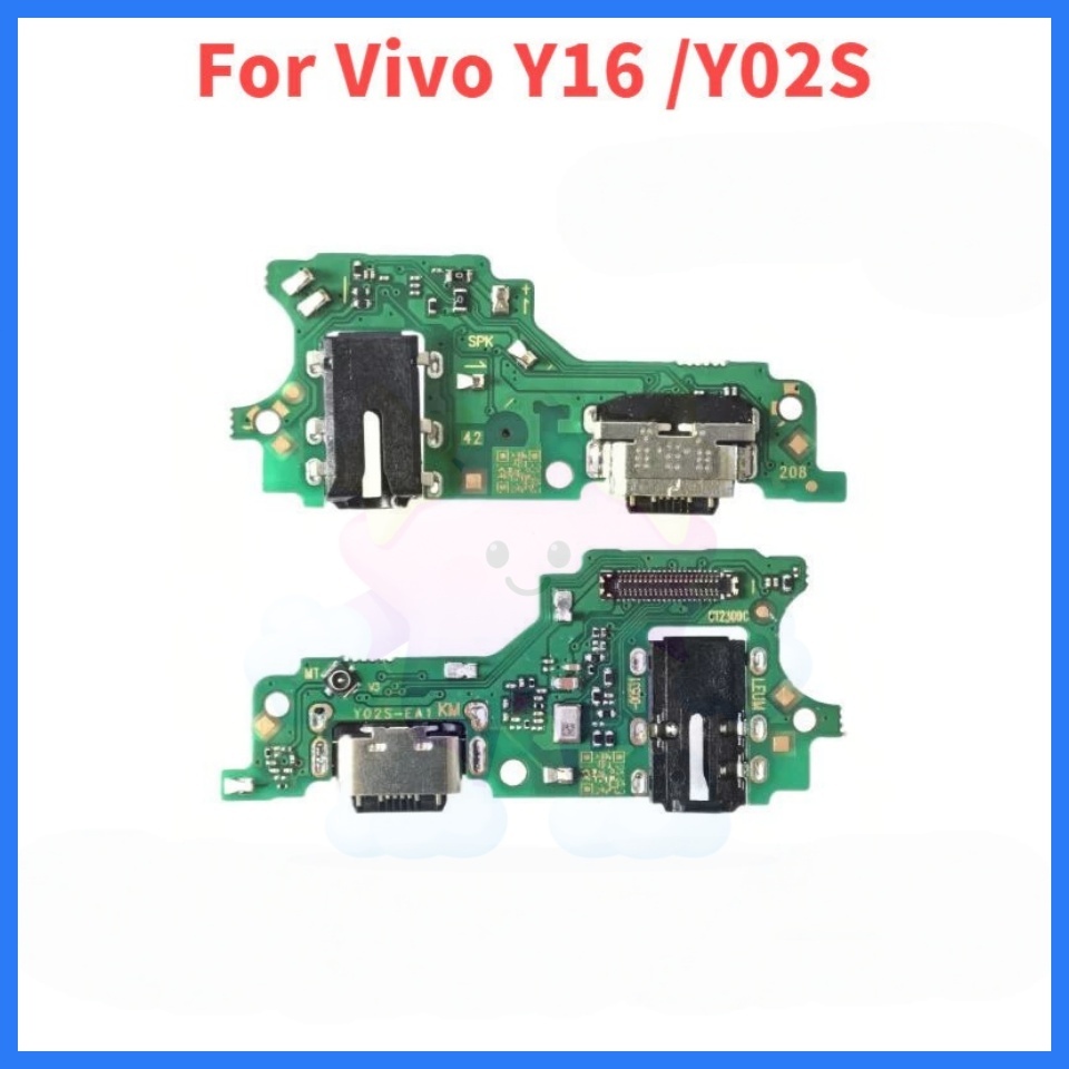 ฐานต่อ USB ของชาร์เจอร์ สำหรับ Vivo Y16 / Y02S แผงช่องชาร์จพอร์ต
