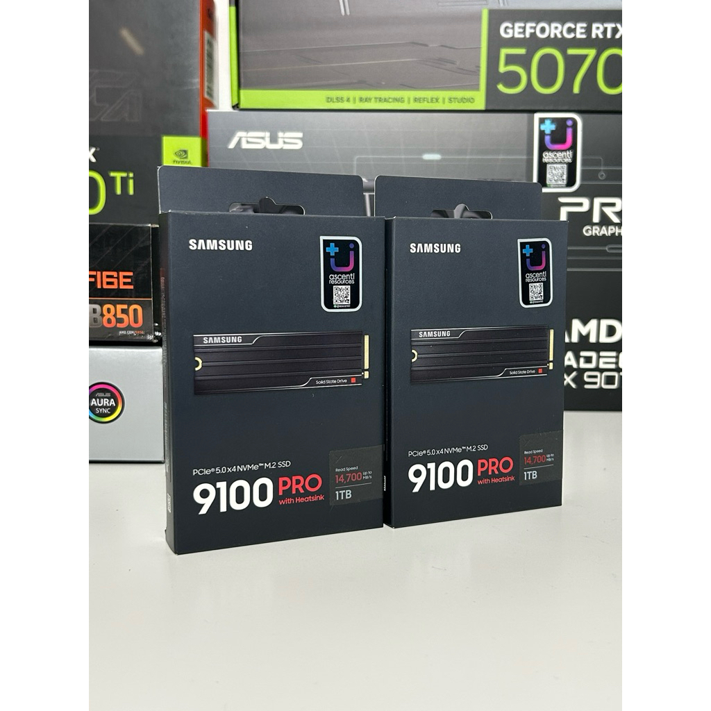 SSD Samsung 9100 PRO Heatsink M.2 PCIe NVMe