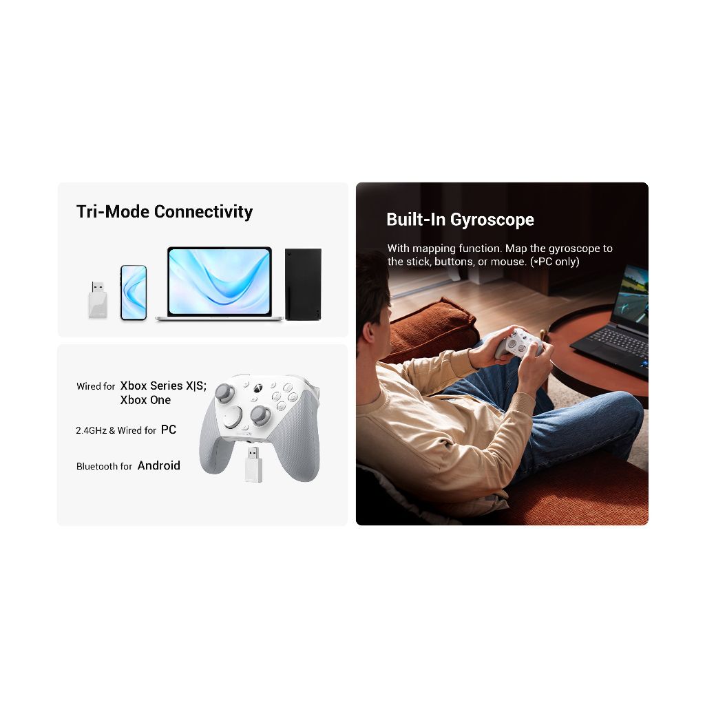 GameSir G7 Pro Tri-Mode Xbox, PC, Mobile Controller (จอย Game Sir)(จอย xbox)(จอยมือถือ)(จอยคอม) - รูปที่ 3