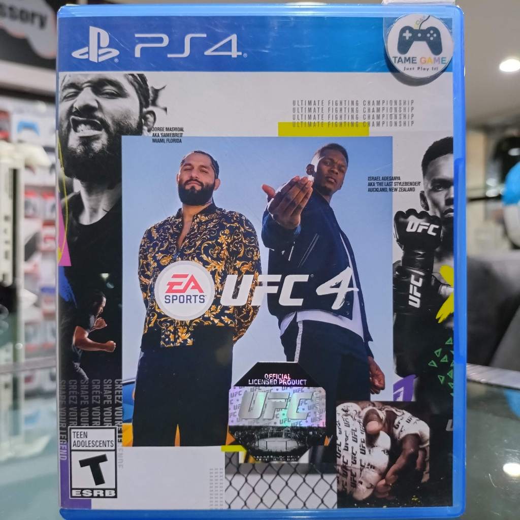 (ซับENG) มือ2 UFC 4 PS4 มือสอง (เล่นกับ PS5 ได้)