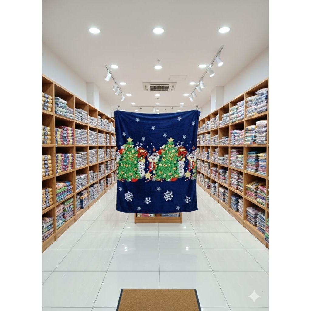 ผ้าห่มนาโนขนาด 3.5ฟุต (110ซ.×180ซ.)1แถม1(ลายแถมสุ่มไปให้)