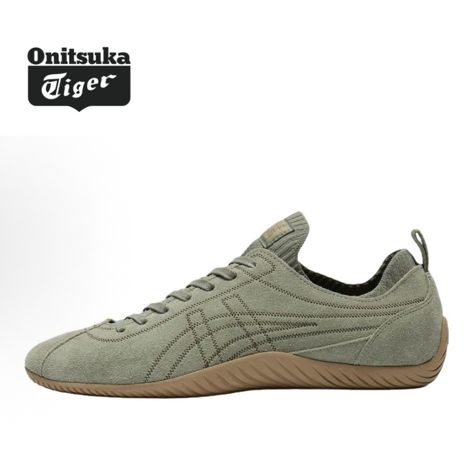 รองเท้า Onitsuka Tiger SCLAW White Black แบบไม่มีเชือก สำหรับผู้ชายและผู้หญิง