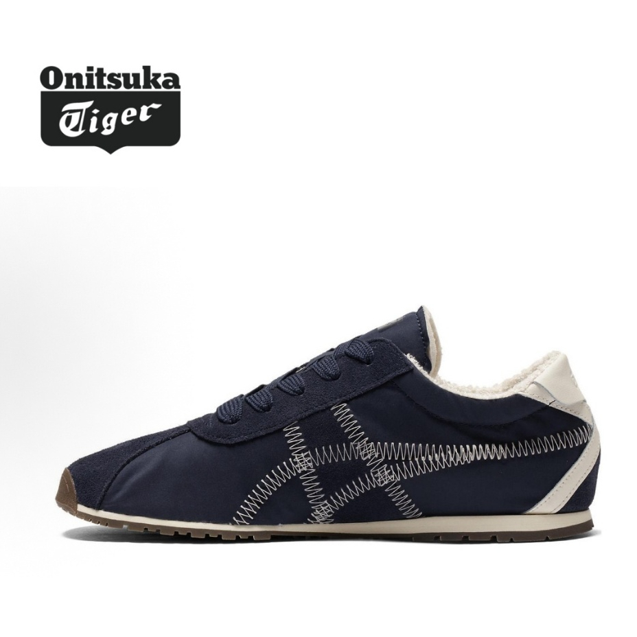 รองเท้า Onitsuka Tiger TIGER CORSAIR รุ่น A55 สไตล์ Unisex สีขาวลายแดง