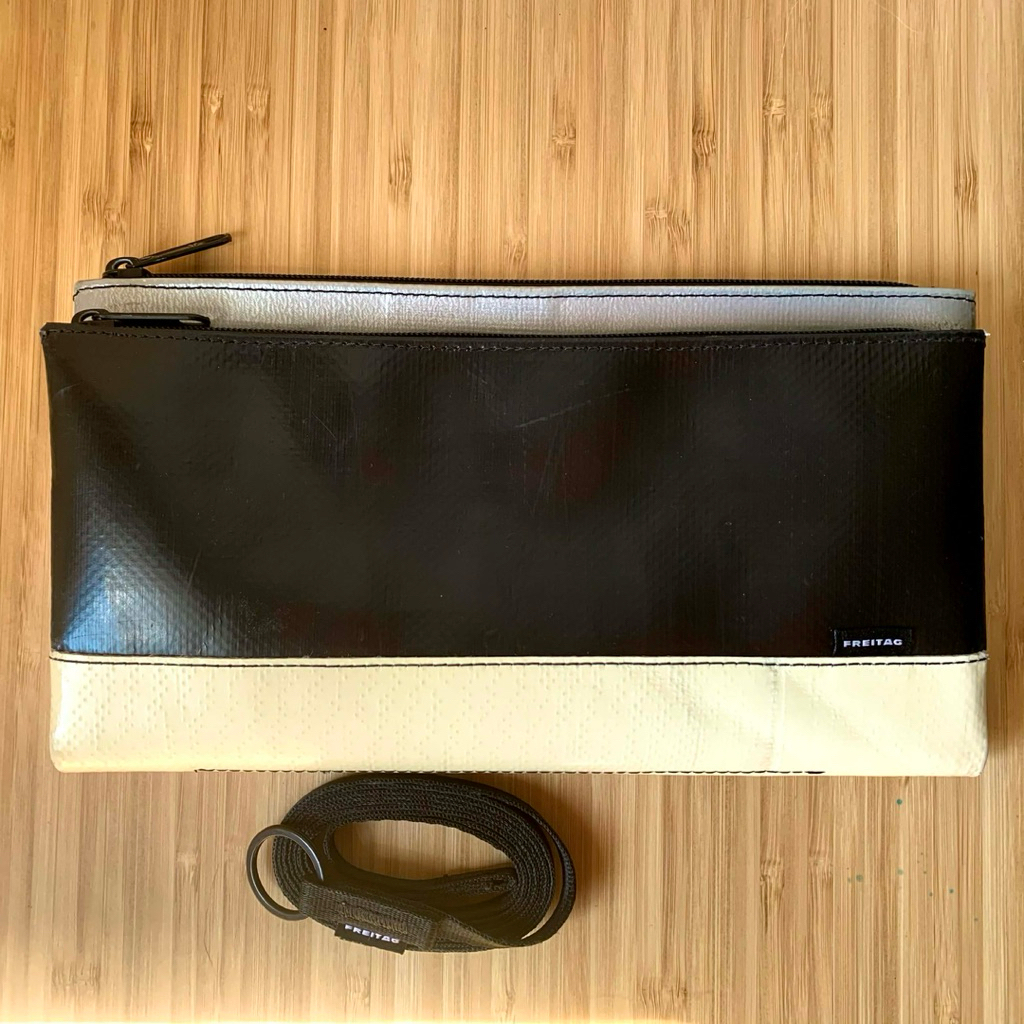 พร้อมส่ง - กระเป๋า Freitag : F271 MASIKURA  / สามสี ผ้า ดำ ครีม เทา - สภาพดี ใข้งานปกติ - ของแท้ 💯