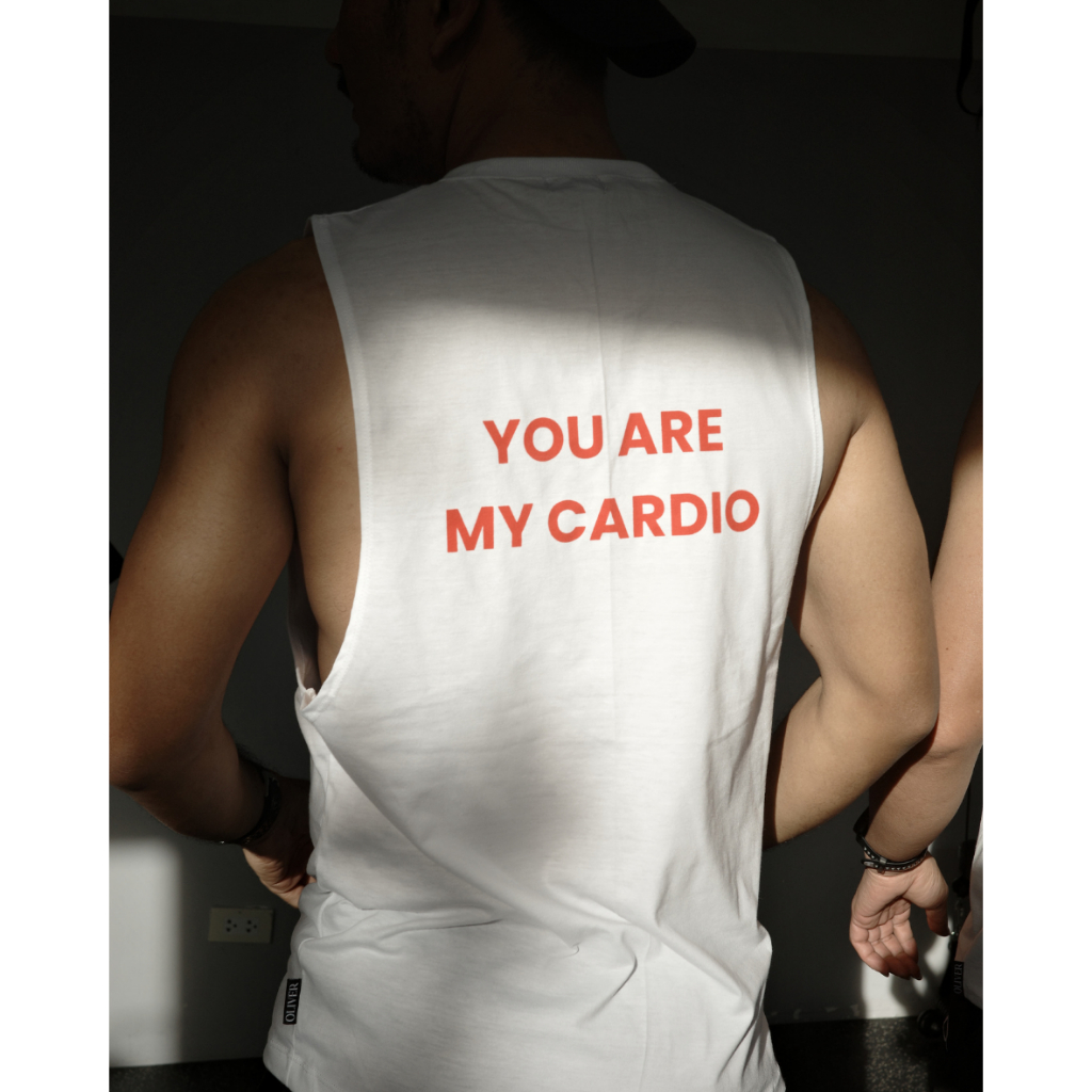 OLIVER MUSCLE - YOU ARE MY CARDIO เสื้อกล้ามออกกำลังกาย