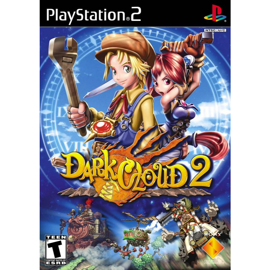 [PS2] Dark Cloud 2 / Dark Chronicle (1 DISC) เกมเพลทู แผ่นก็อปปี้ไรท์ PS2 GAMES BURNED DVD-R DISC