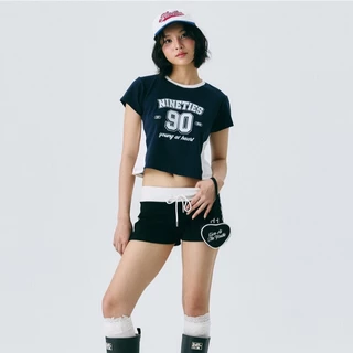 Nineties Design : Sport Club เสื้อยืดแขนสั้น ทรงสลิม รุ่น Varesa