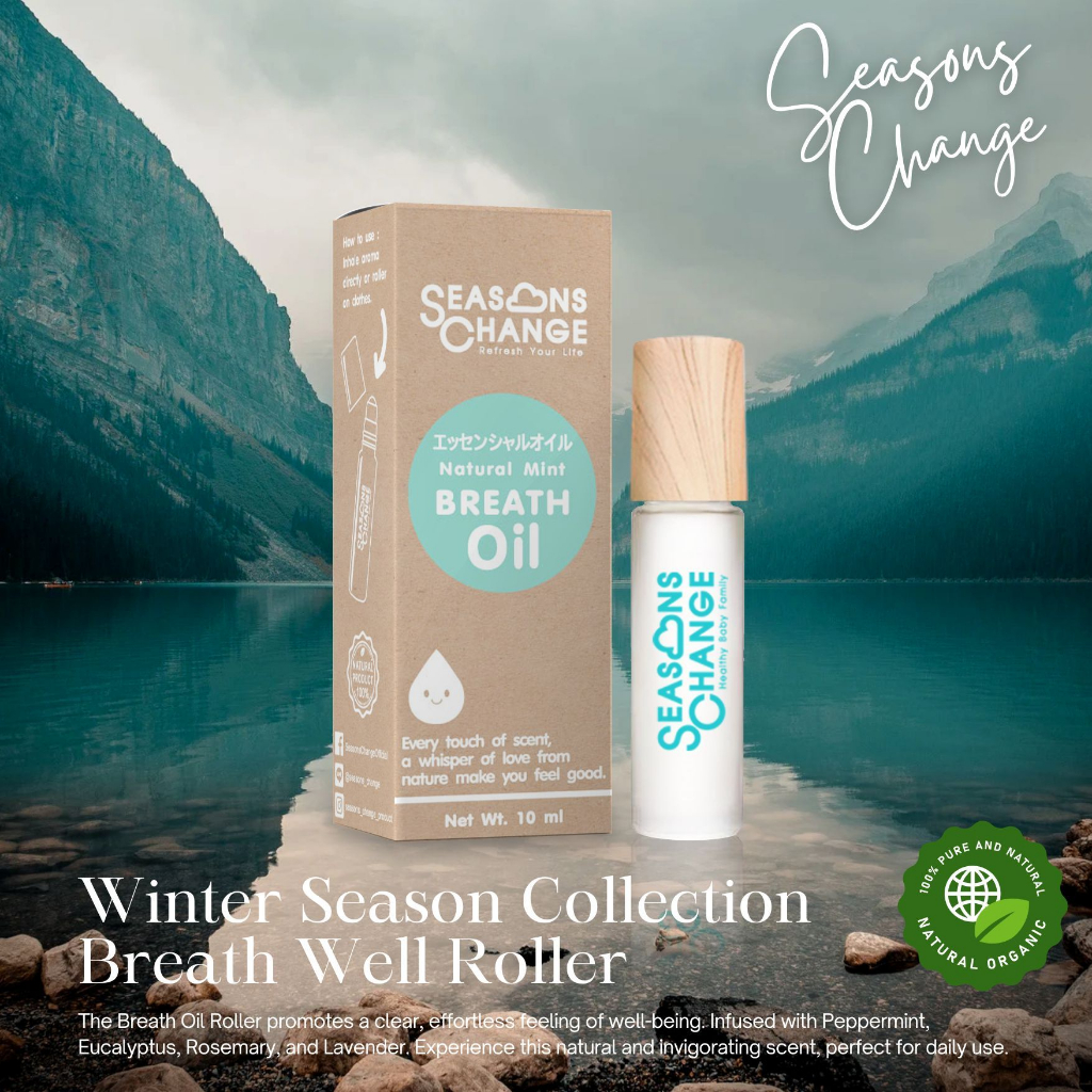 Essential Oils Roller  Breath Well Oil