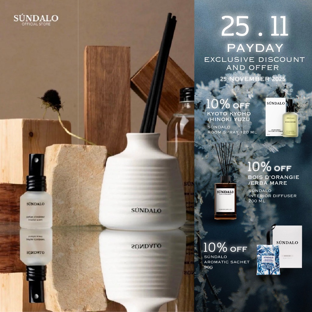 SUNDALO KAOLIN CLAY DIFFUSER 240ml